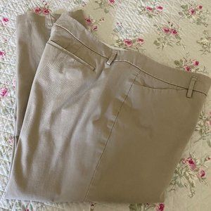 Worthington slim ankle, Size 14, tan